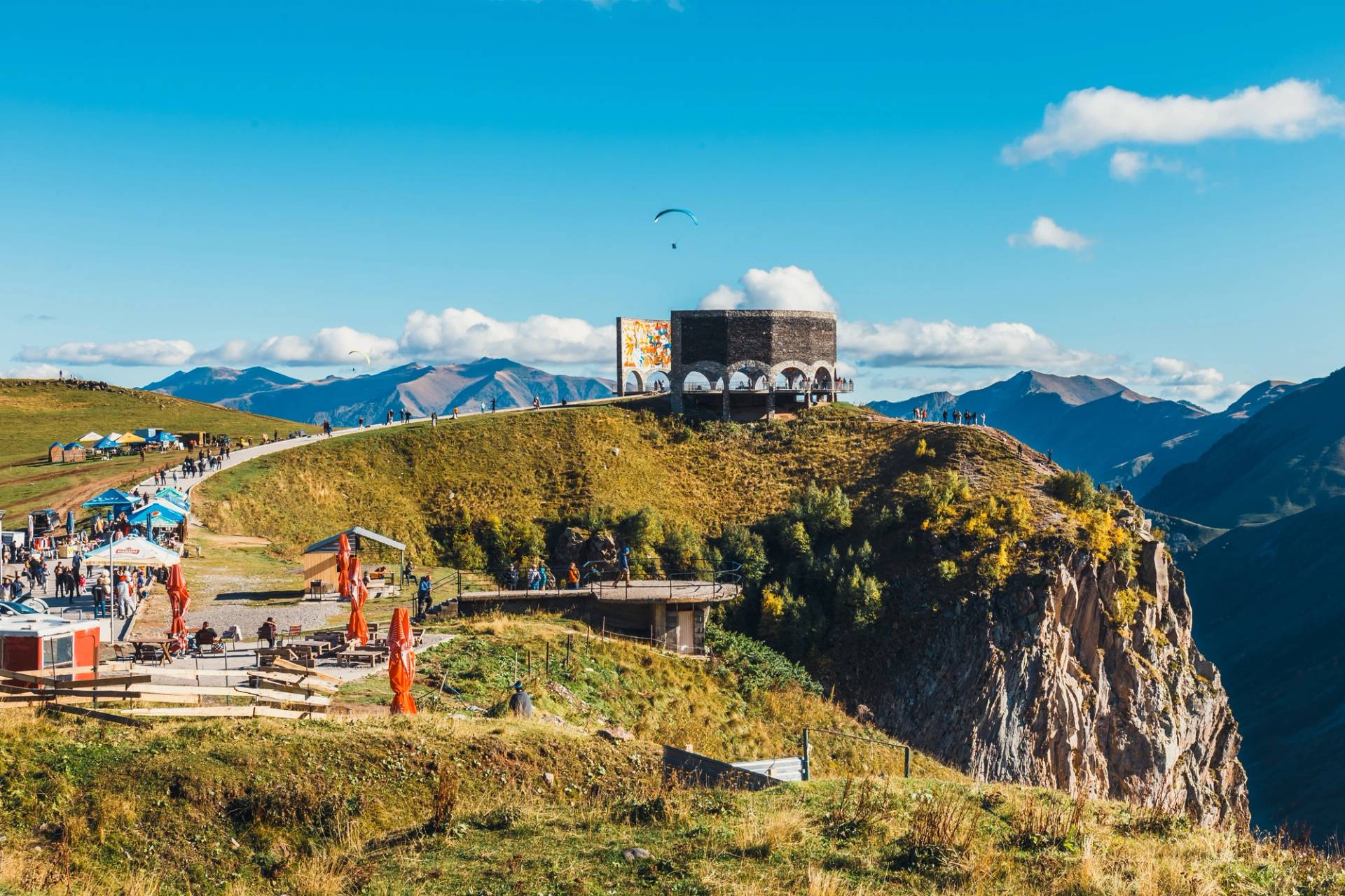 panorama di gudauri