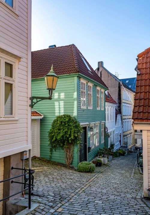 case colorate bergen norvegia