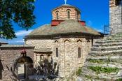 monastero sul monte athos in grecia
