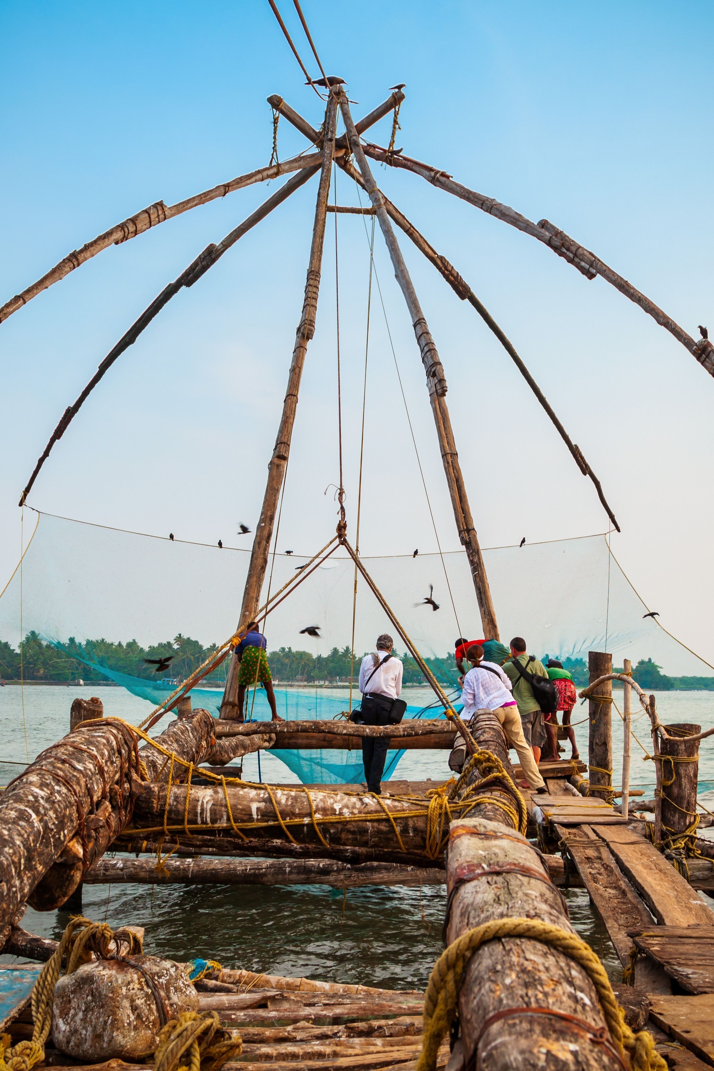 barca per pescare a cochin