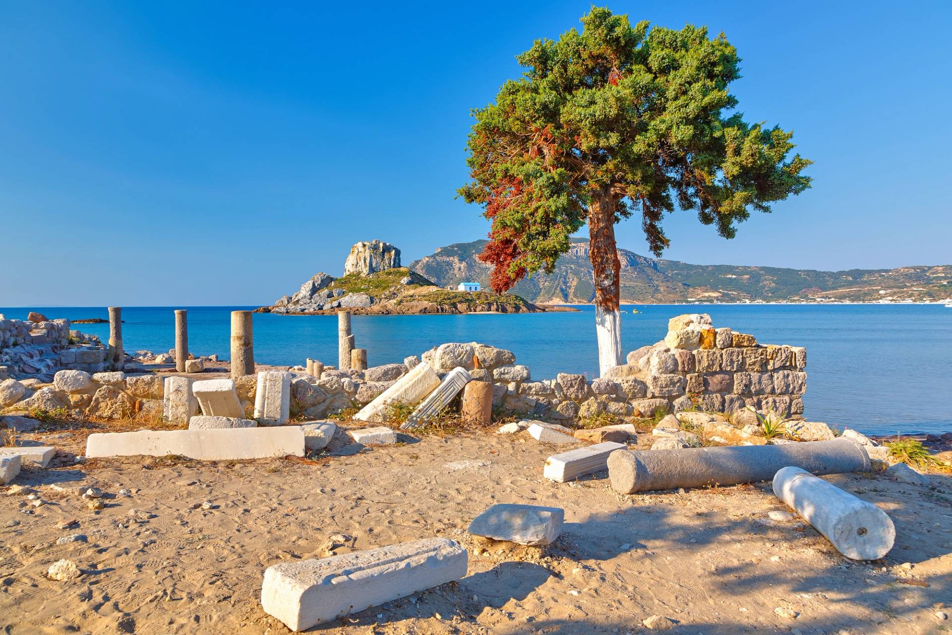 greek ruins in kos