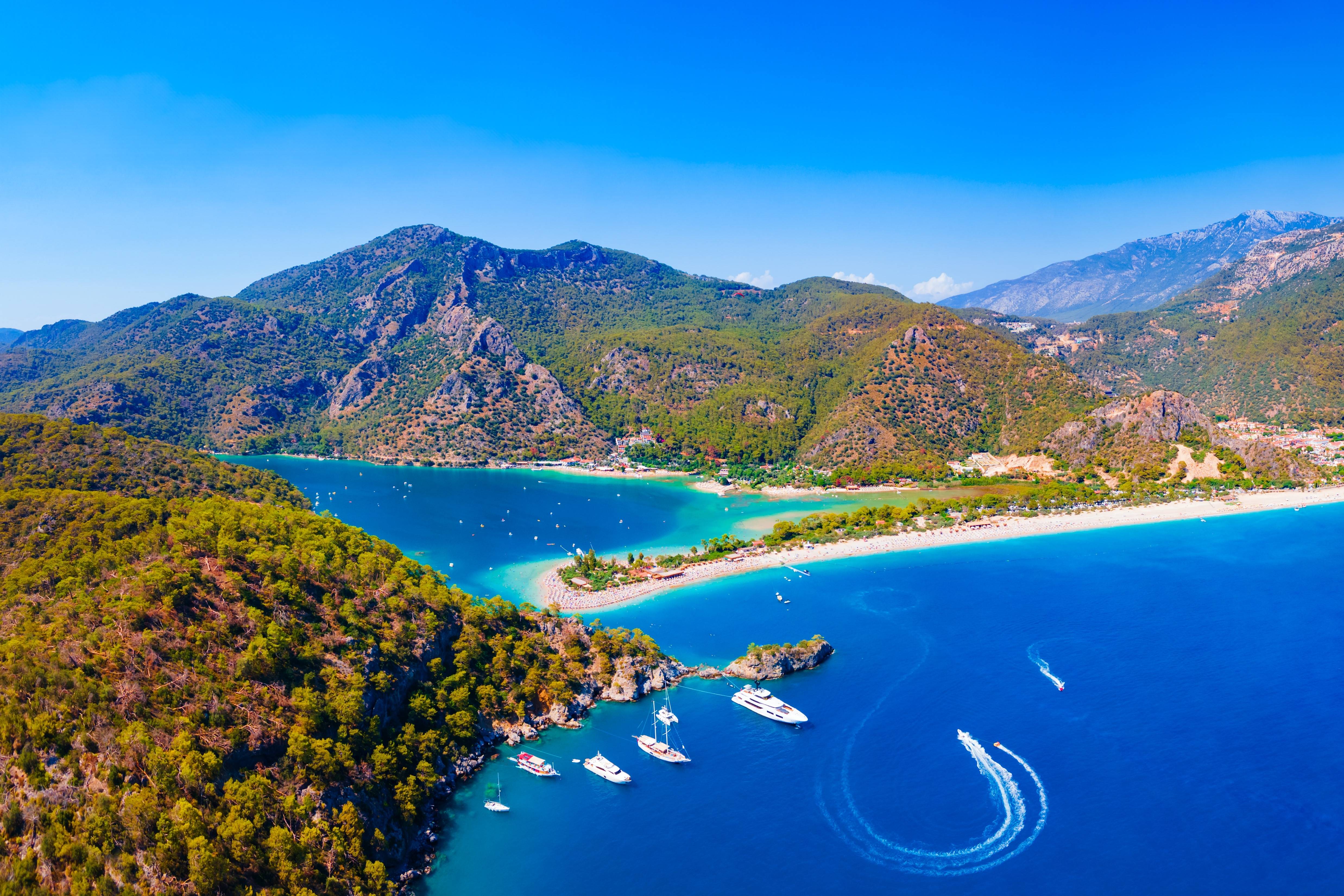 panorama del mare in turchia