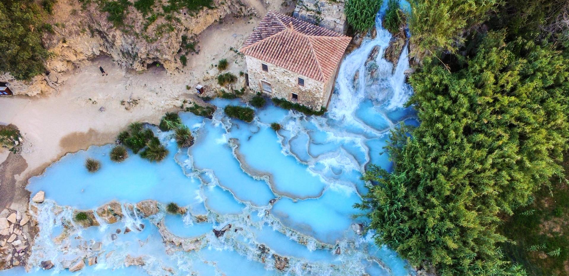 terme libere di saturnia cascata del mulino