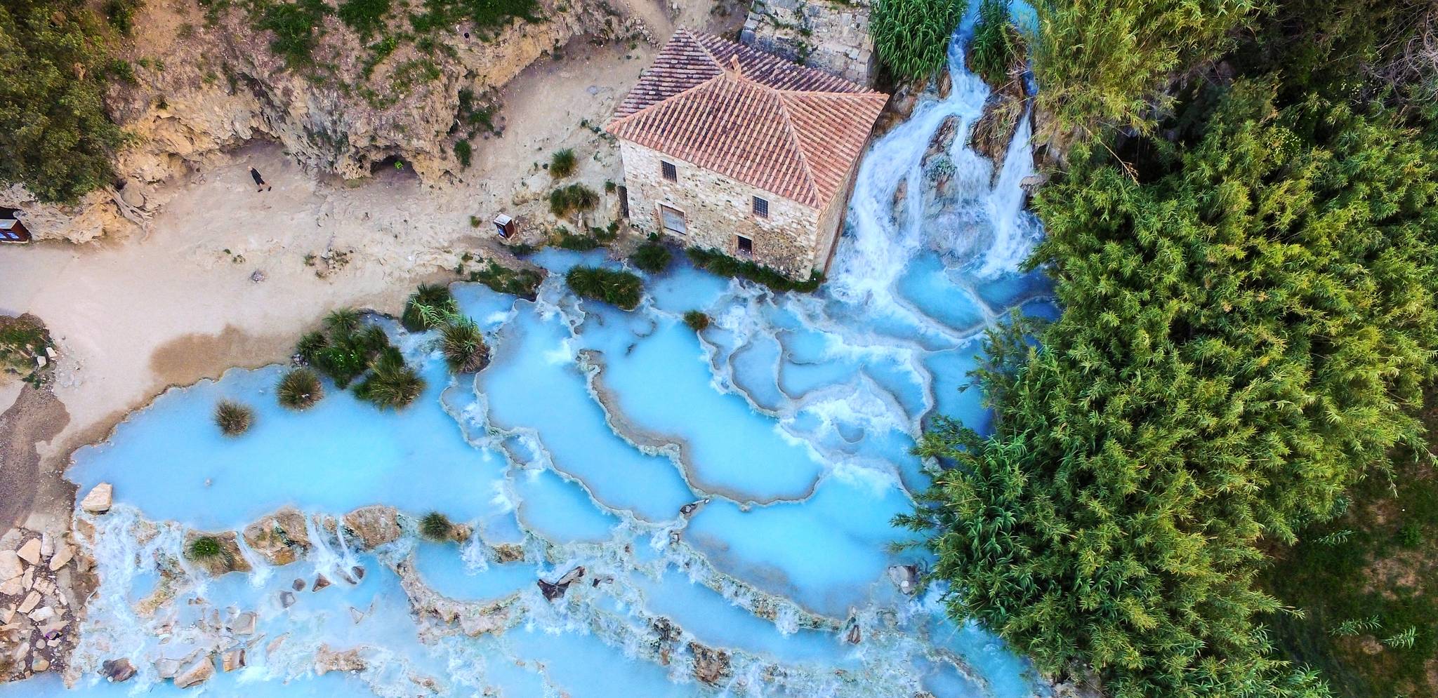 terme libere di saturnia cascata del mulino