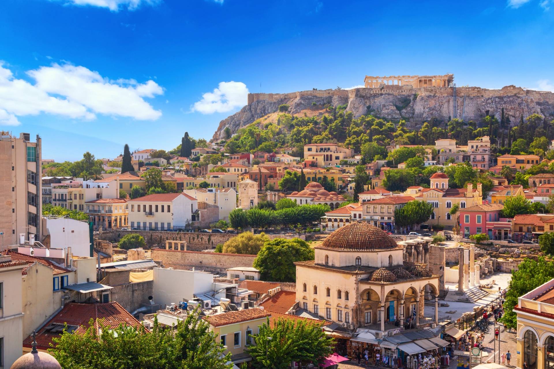 panoramica di atene
