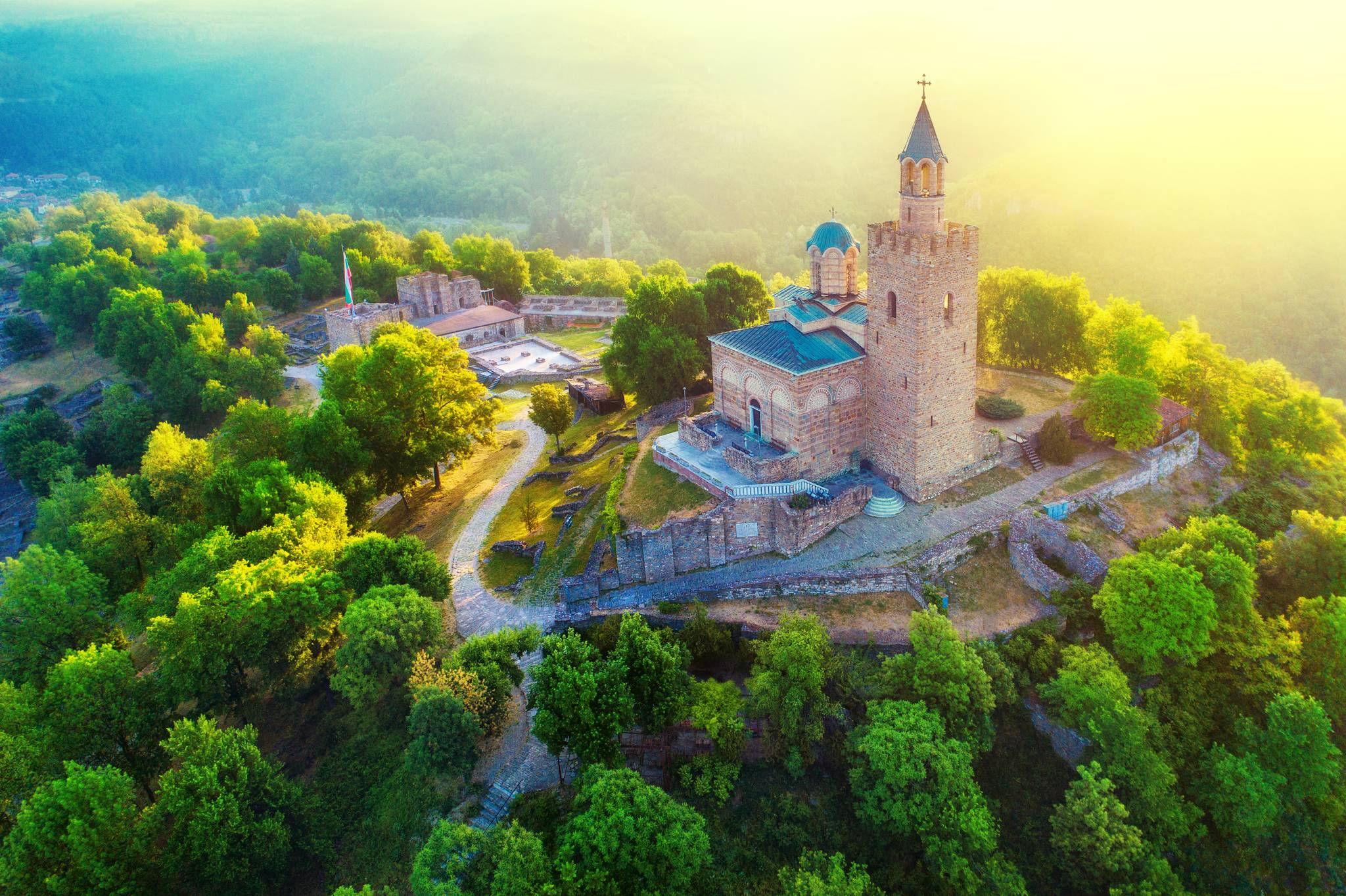 fortezza di tsarevets in bulgaria