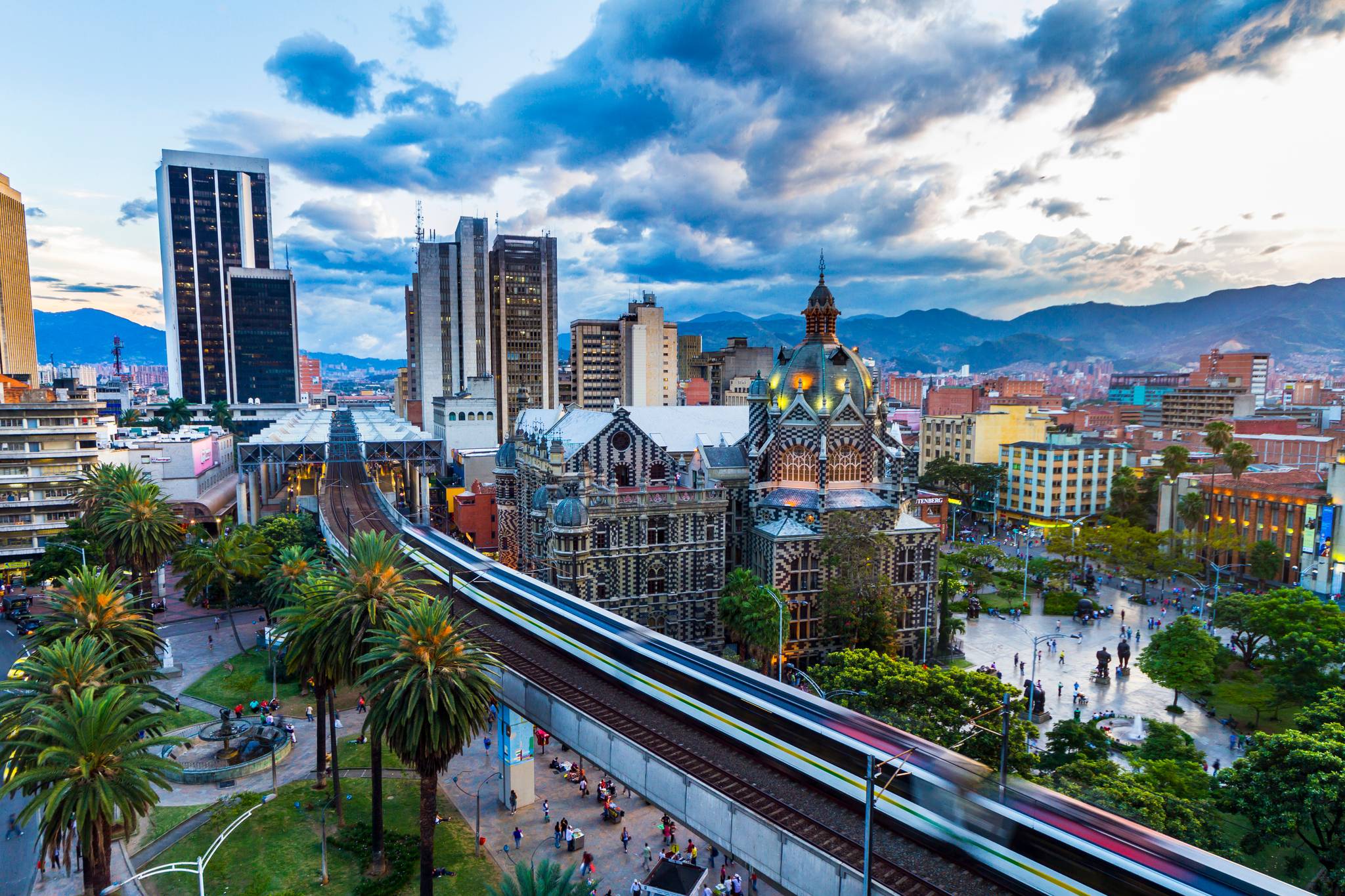 skyline di medellin