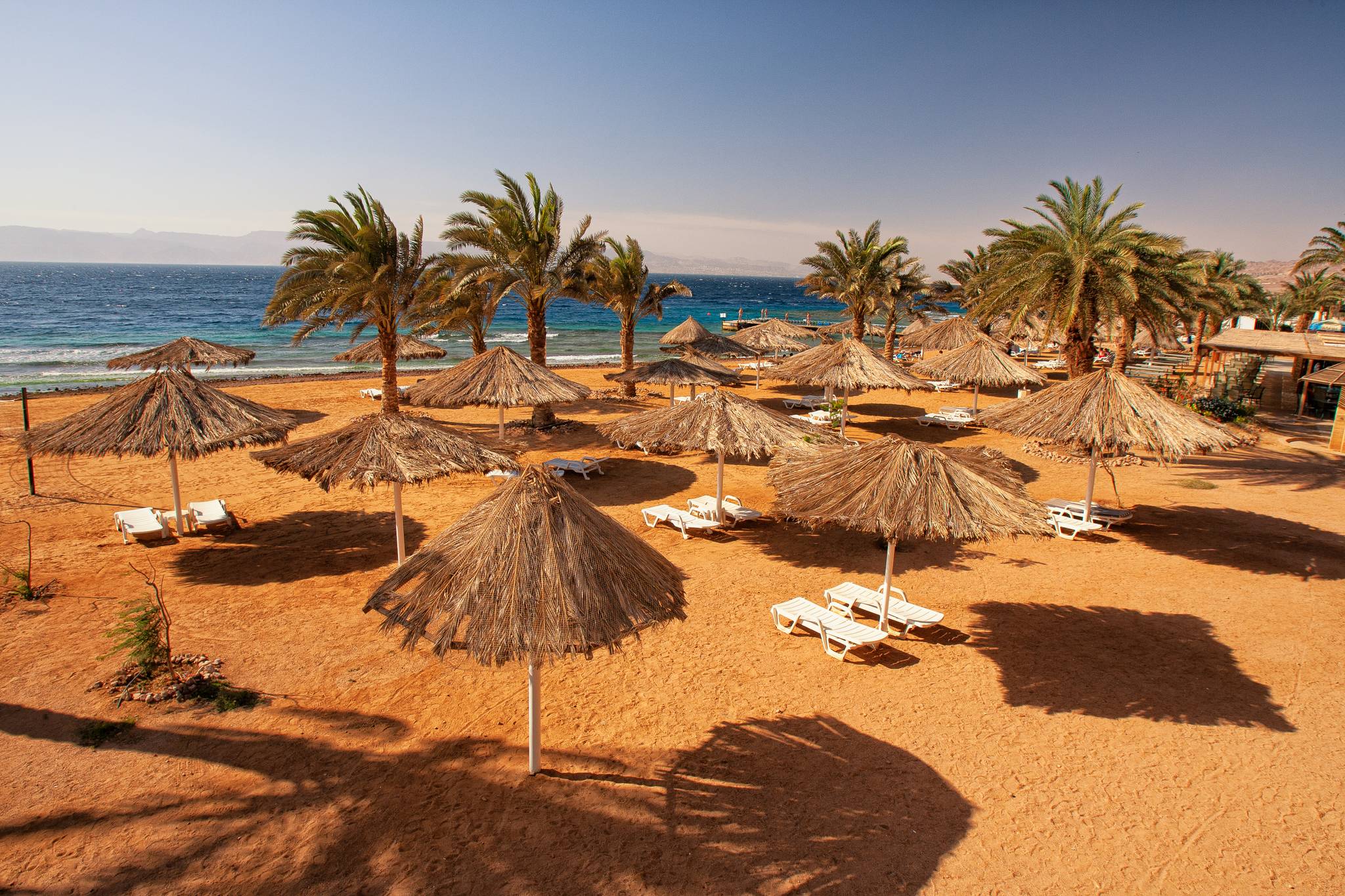 spiaggia attrezzata aqaba