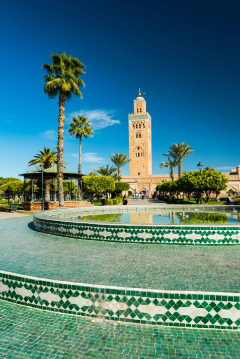 Marrakech minareto
