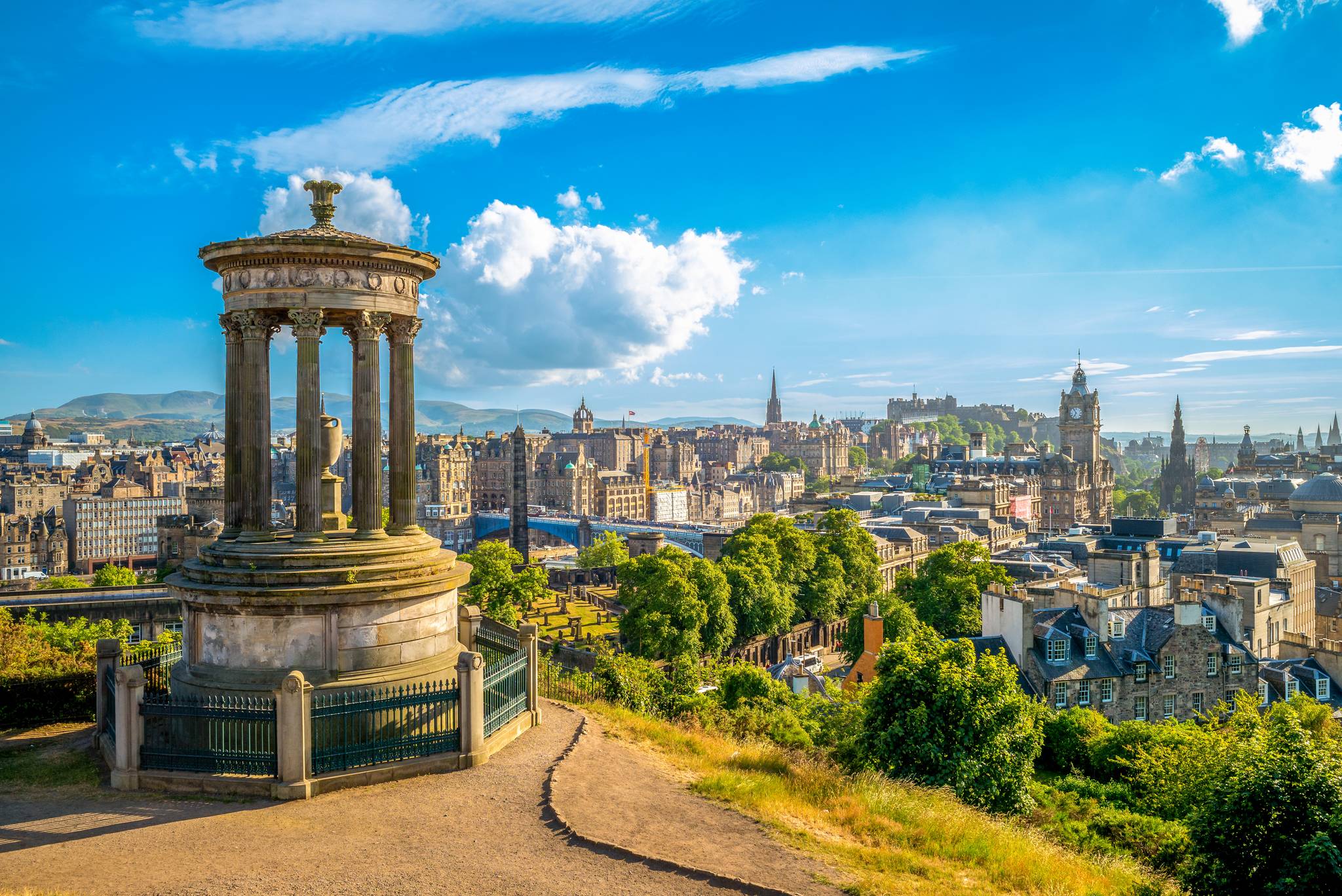 panorama di edimburgo