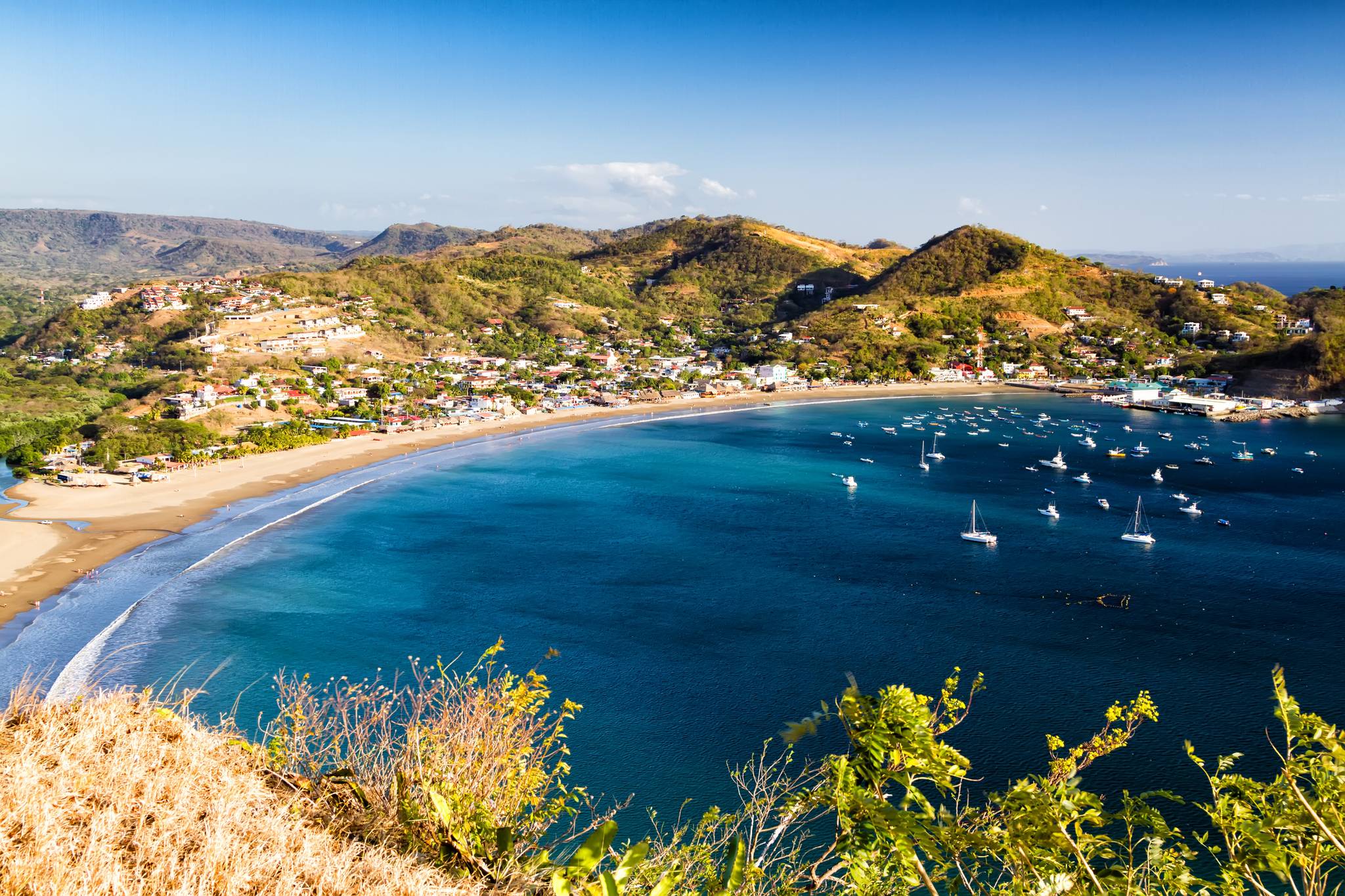 panorama mare san juan del sur