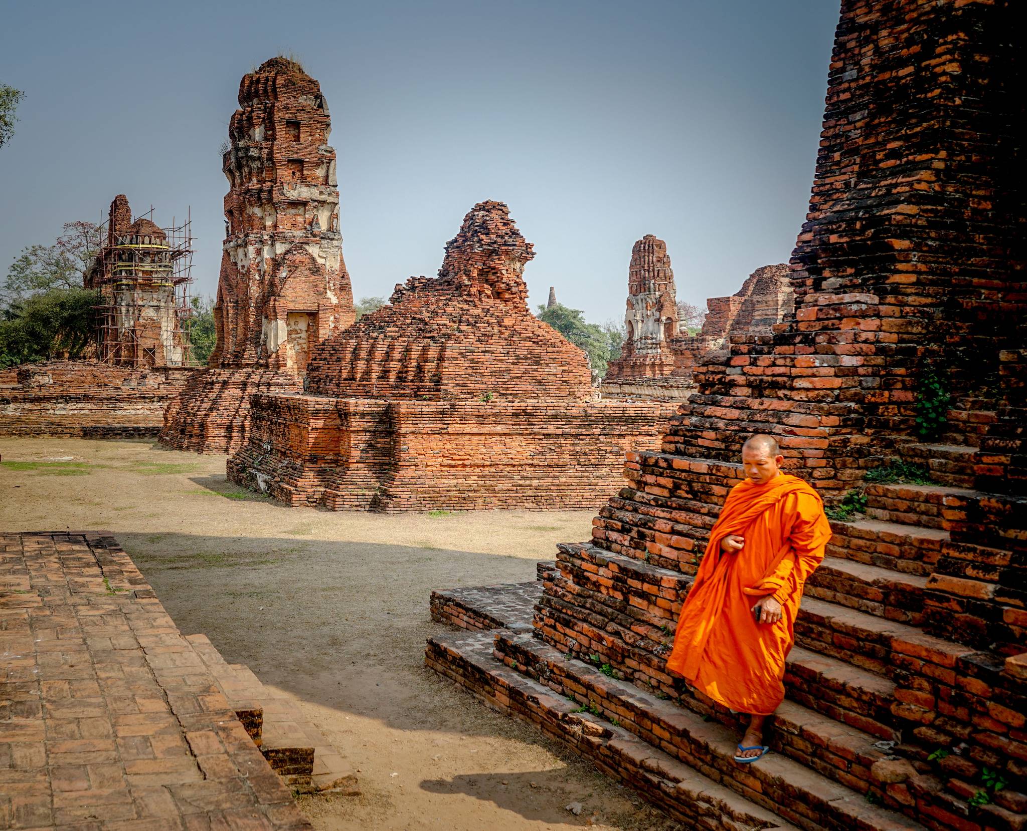 antichi templi ayutthaya