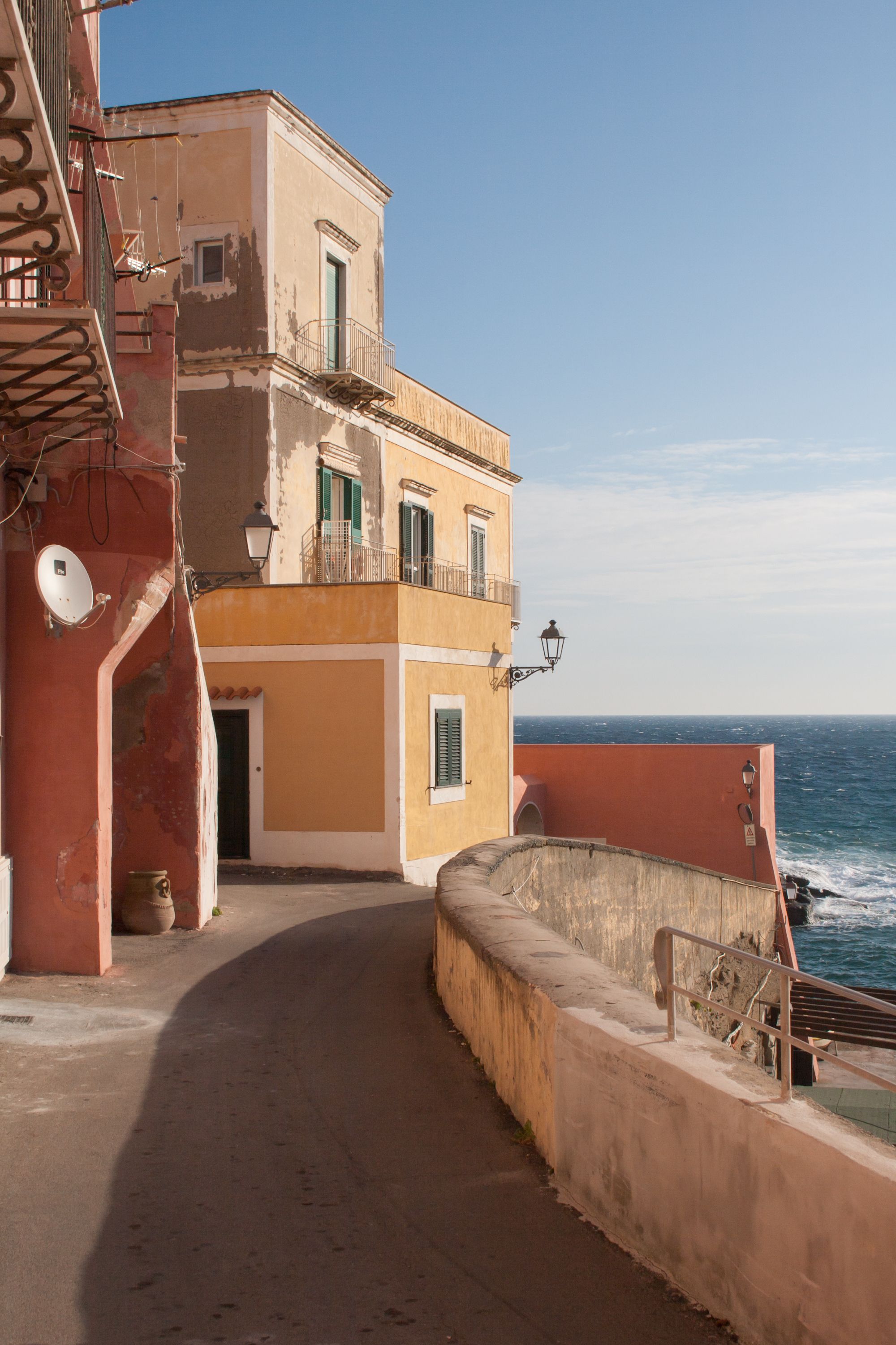 case colorate di ventotene