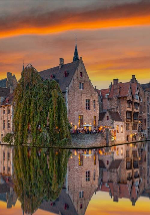 panorama di bruges