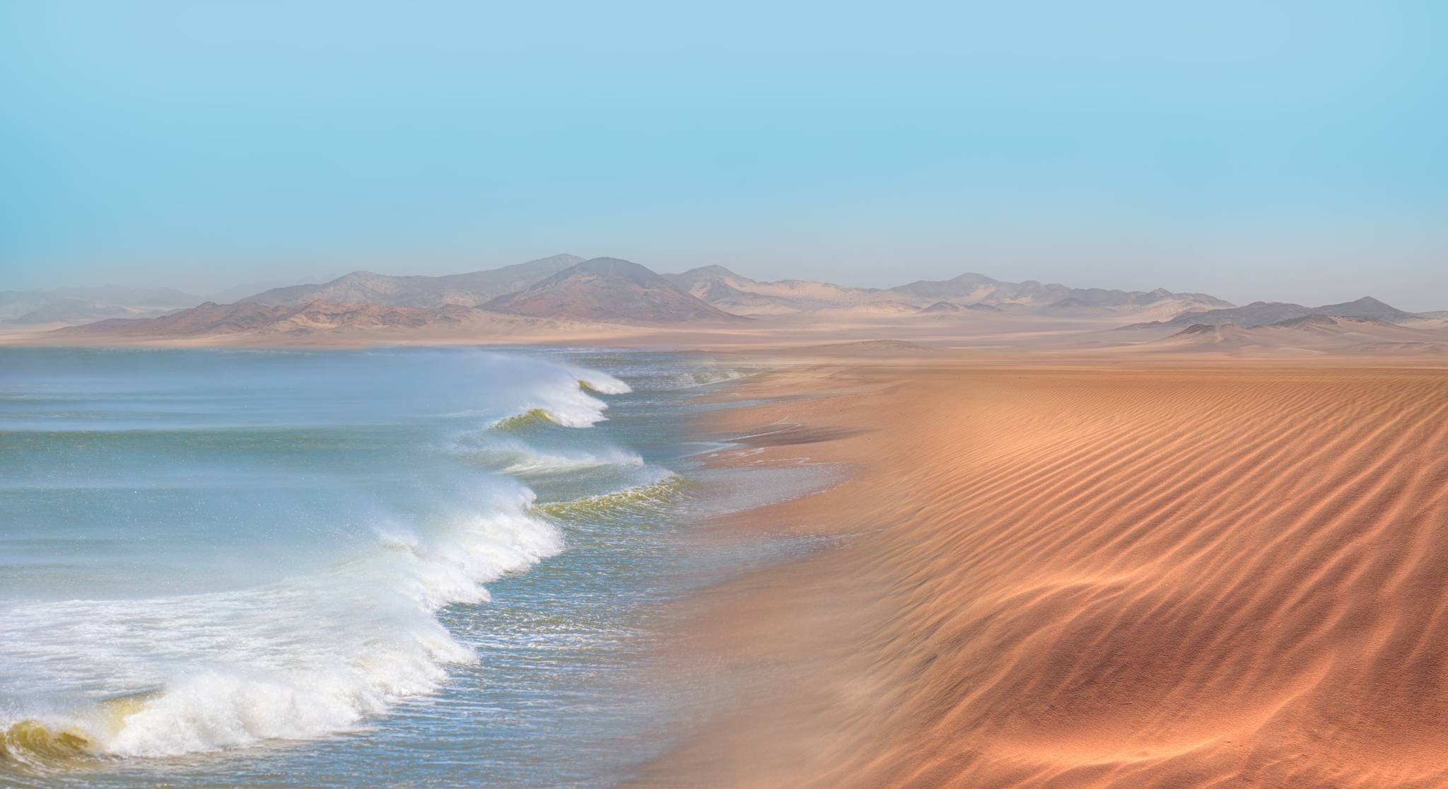 oceano incontra deserto namibia