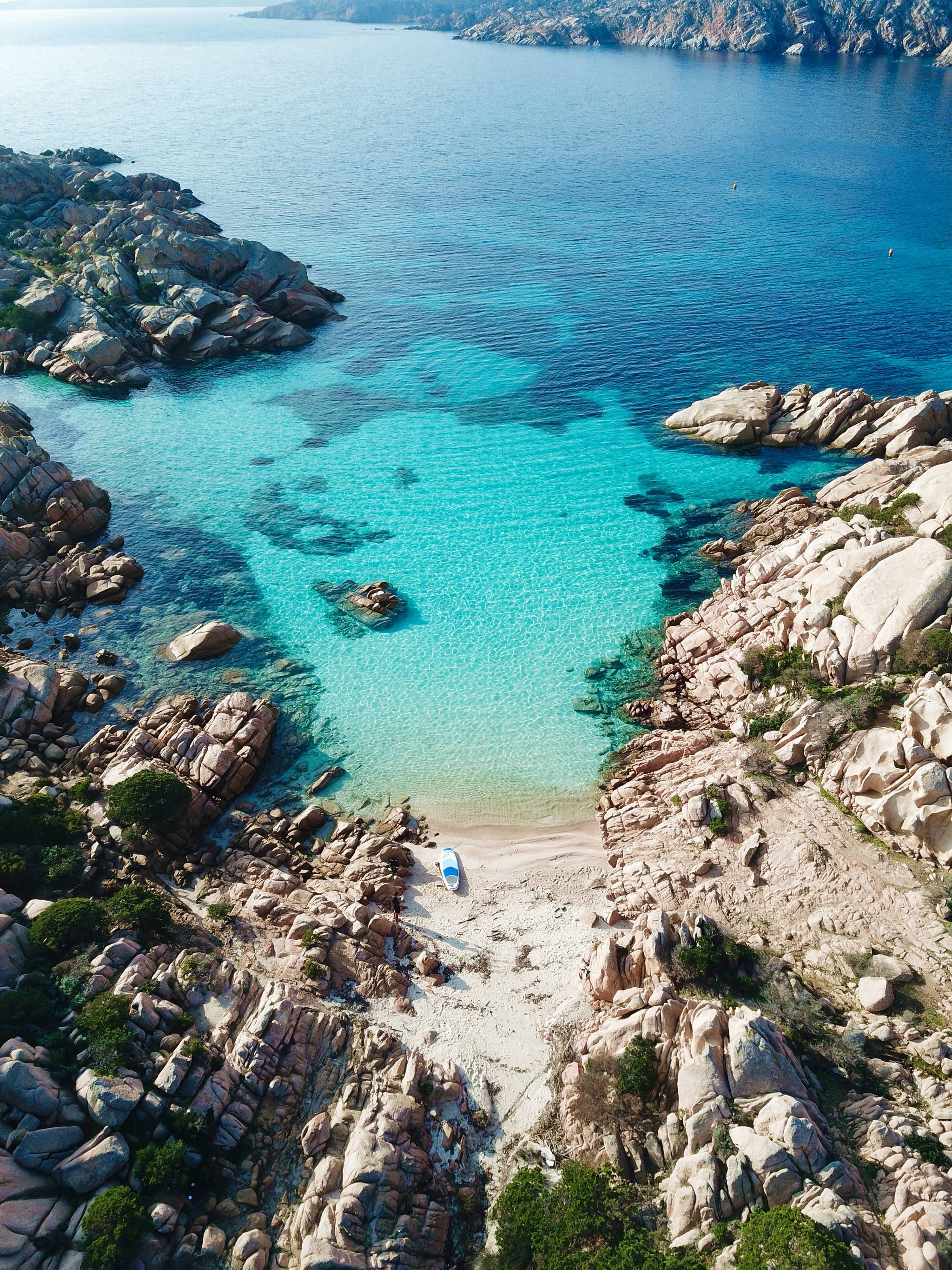 spiaggia isola caprera