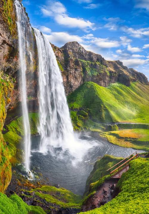 cascata seljalandsfoss islanda