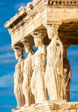 dettaglio colonne greche