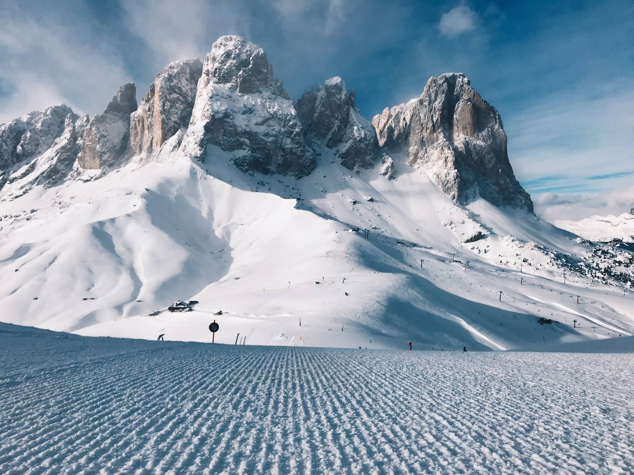 montagne innevate