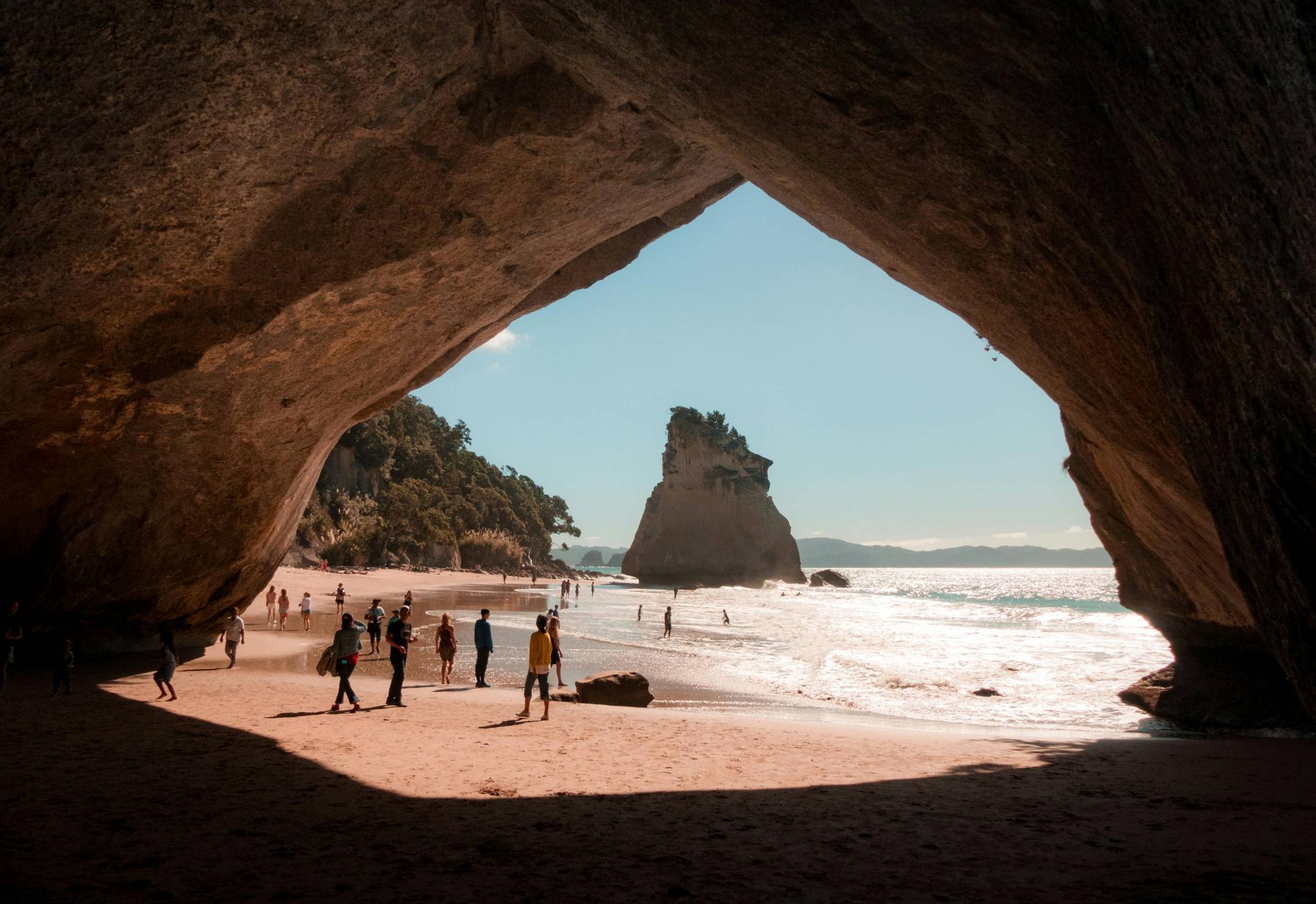 cathedral cove nuova zelanda