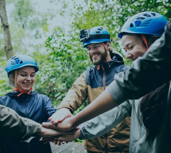 gruppo di colleghi in viaggio