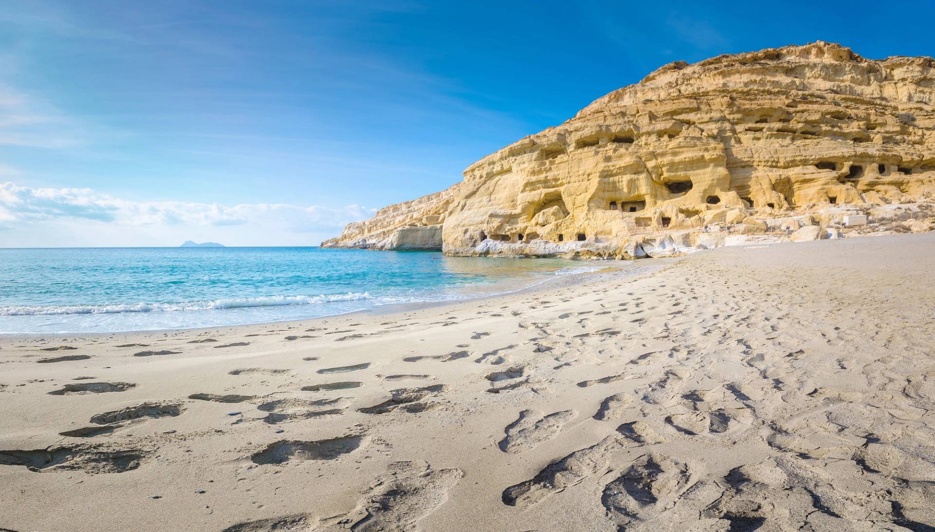 matala beach a creta