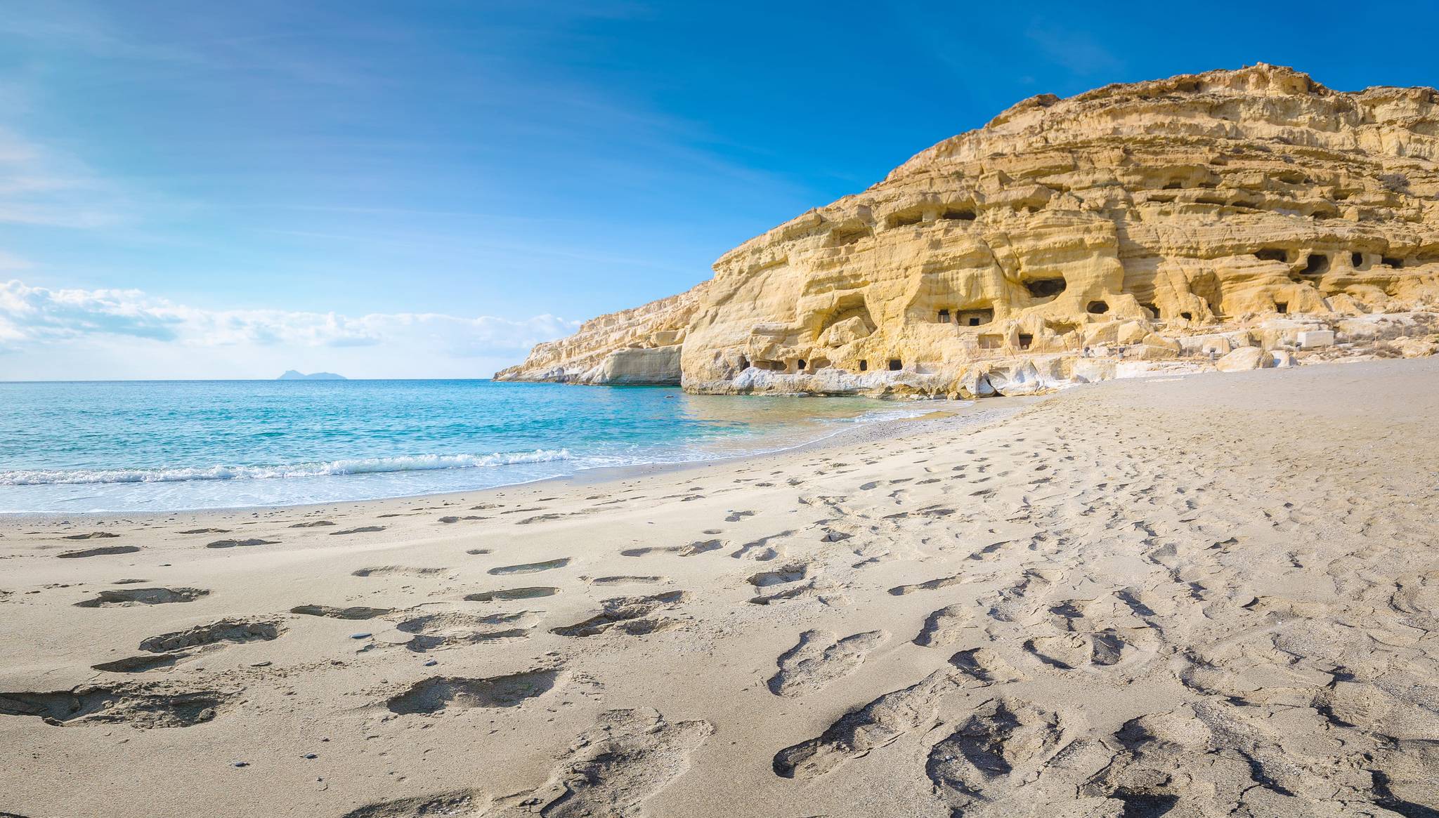 matala beach a creta