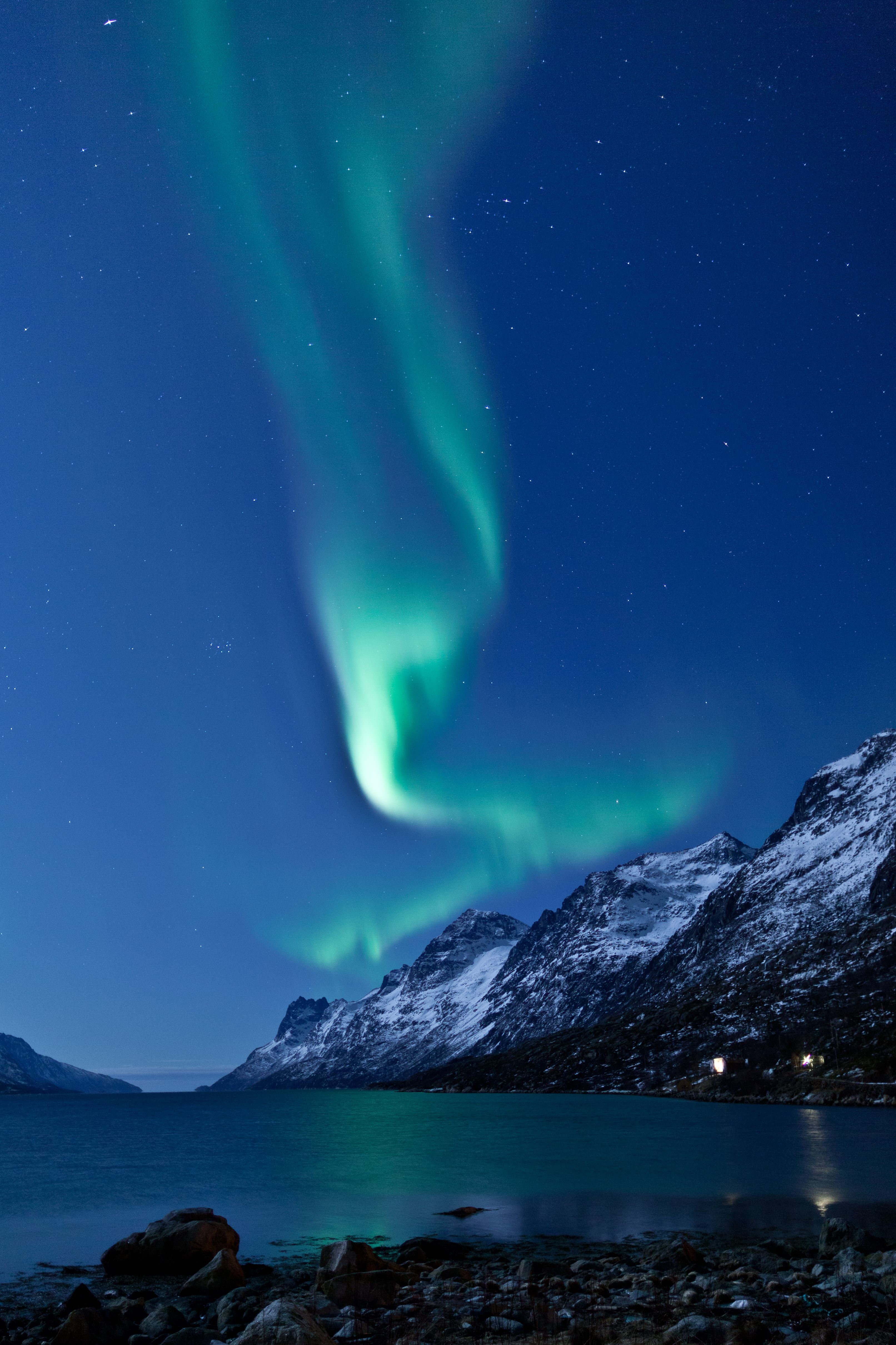 aurora boreale tromso norvegia