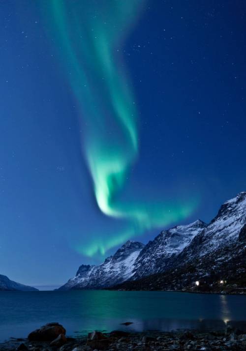 aurora boreale tromso norvegia