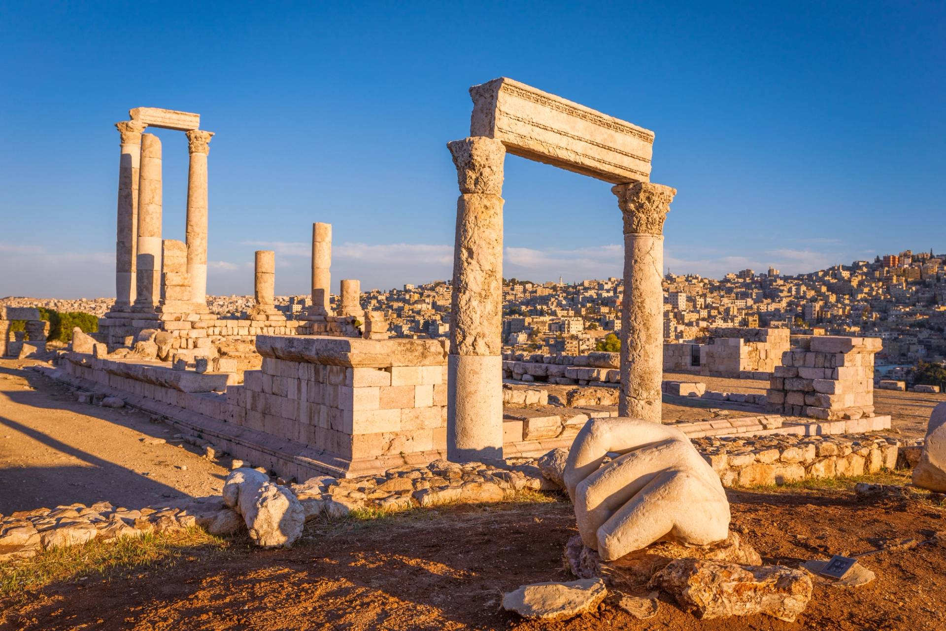 columns in ruins