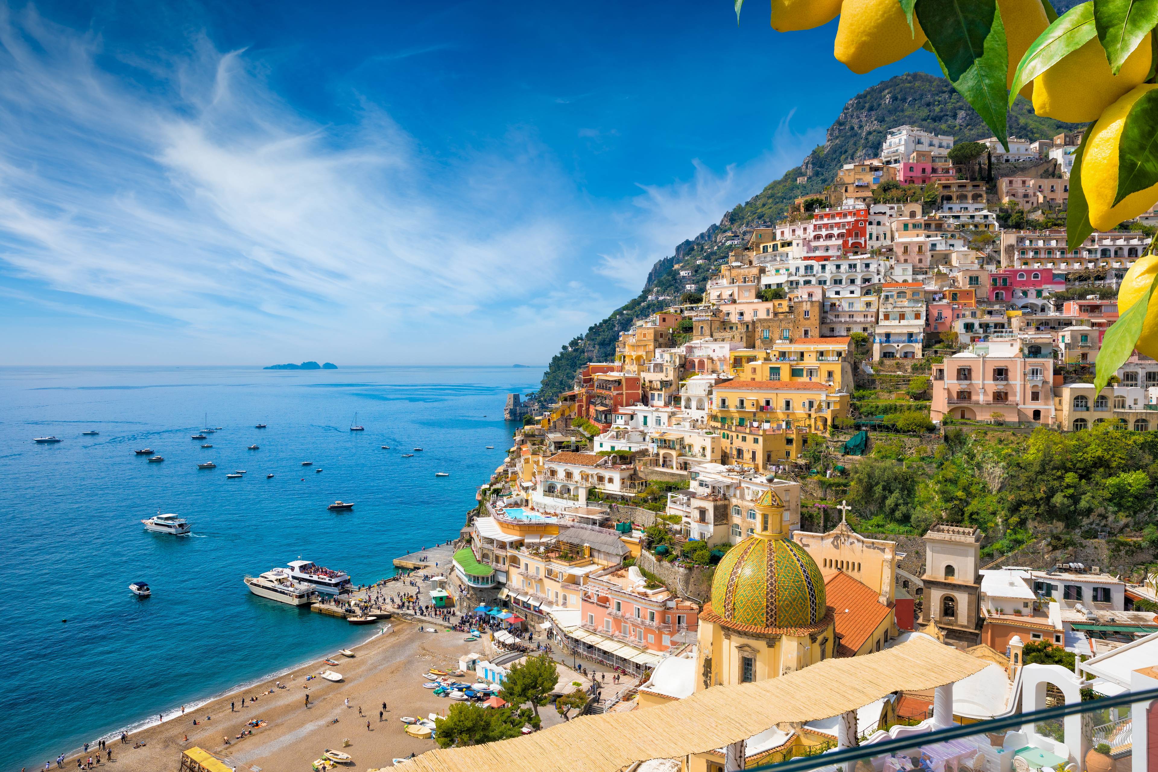 vista panoramica su positano