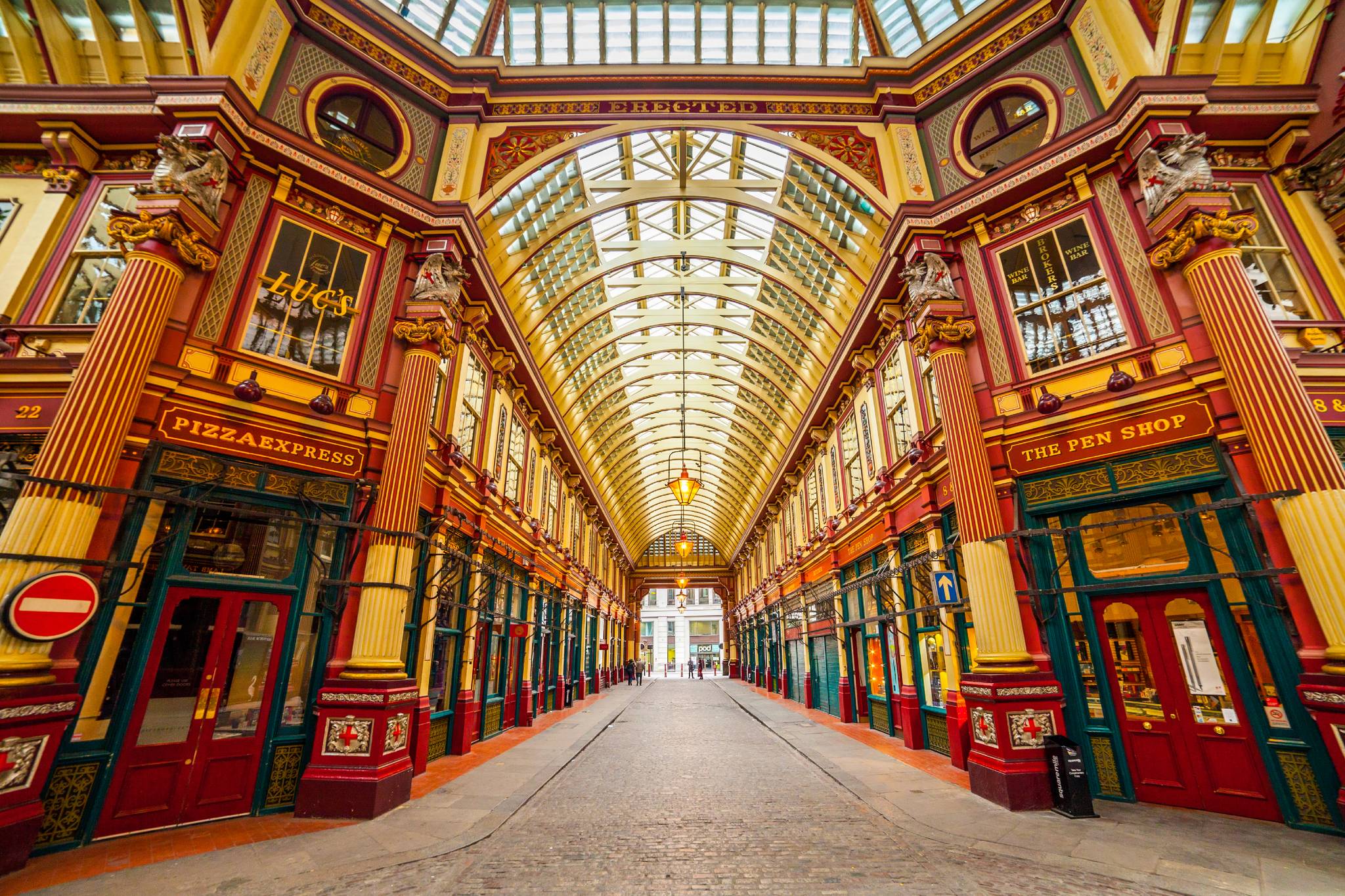 leadenhall market diagon alley londra