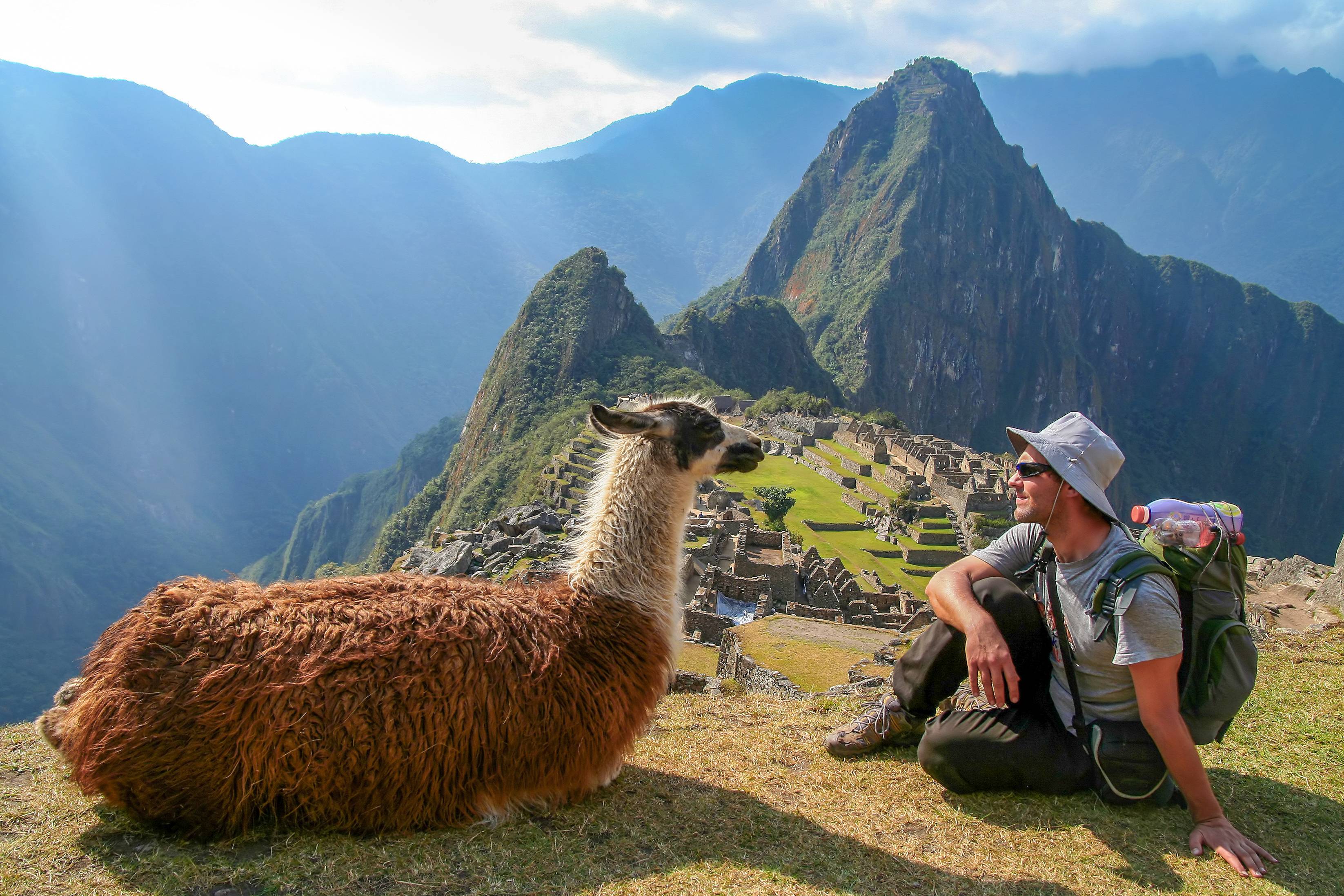 turista con lama 