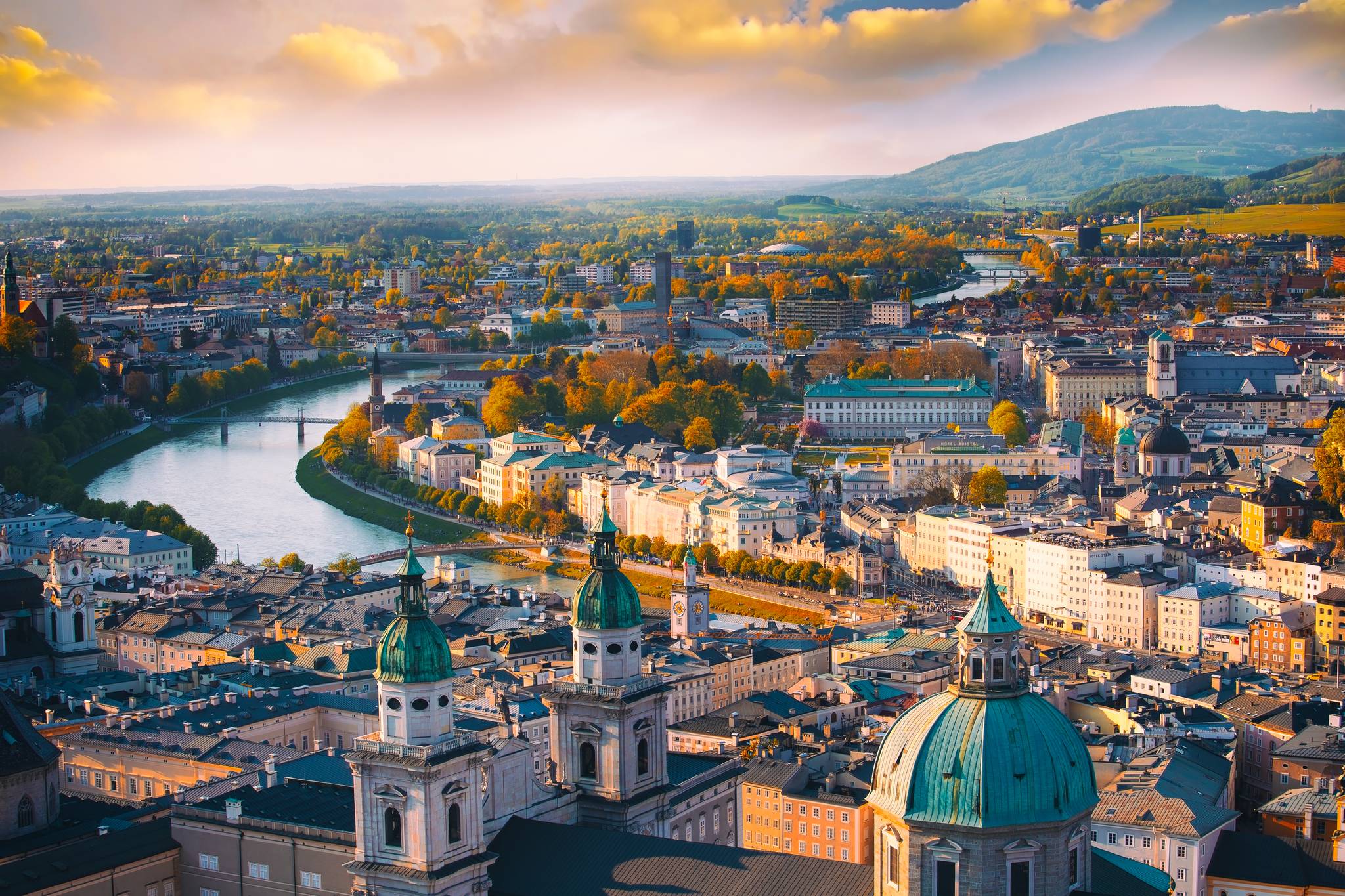 vista panoramica di vienna