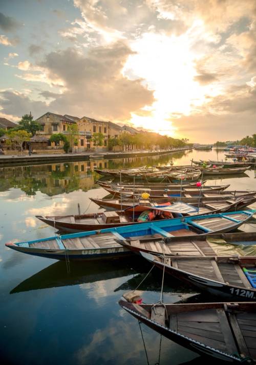 boats on the river