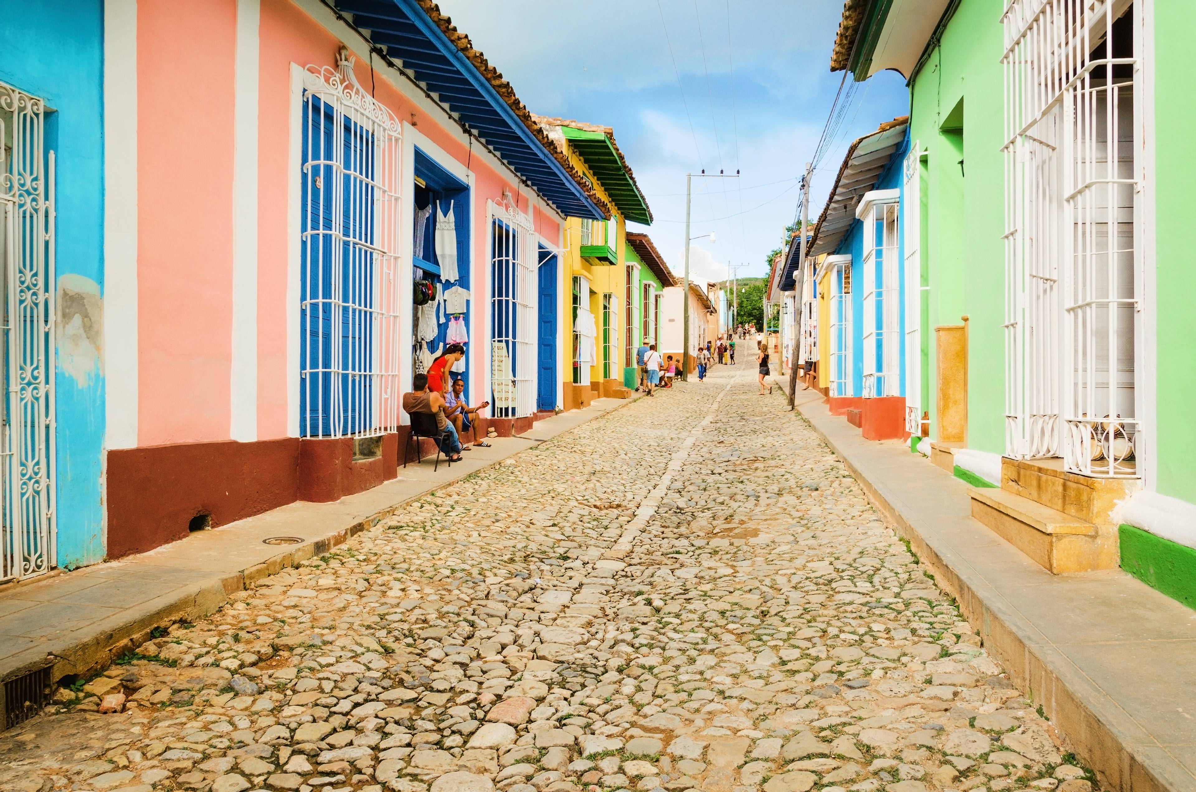 Case colorate di Trinidad