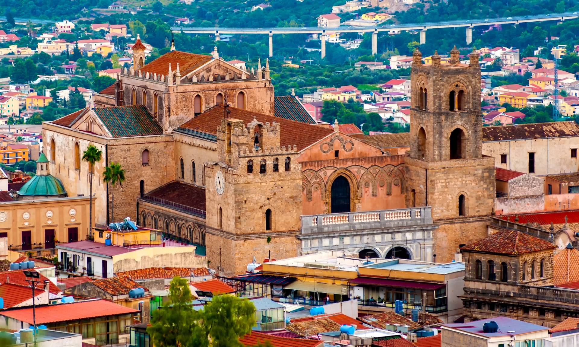 vita panoramica di monreale