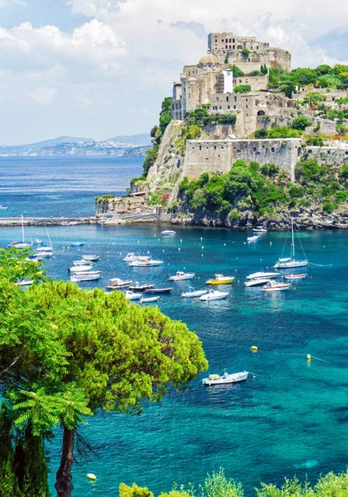sea view in ischia