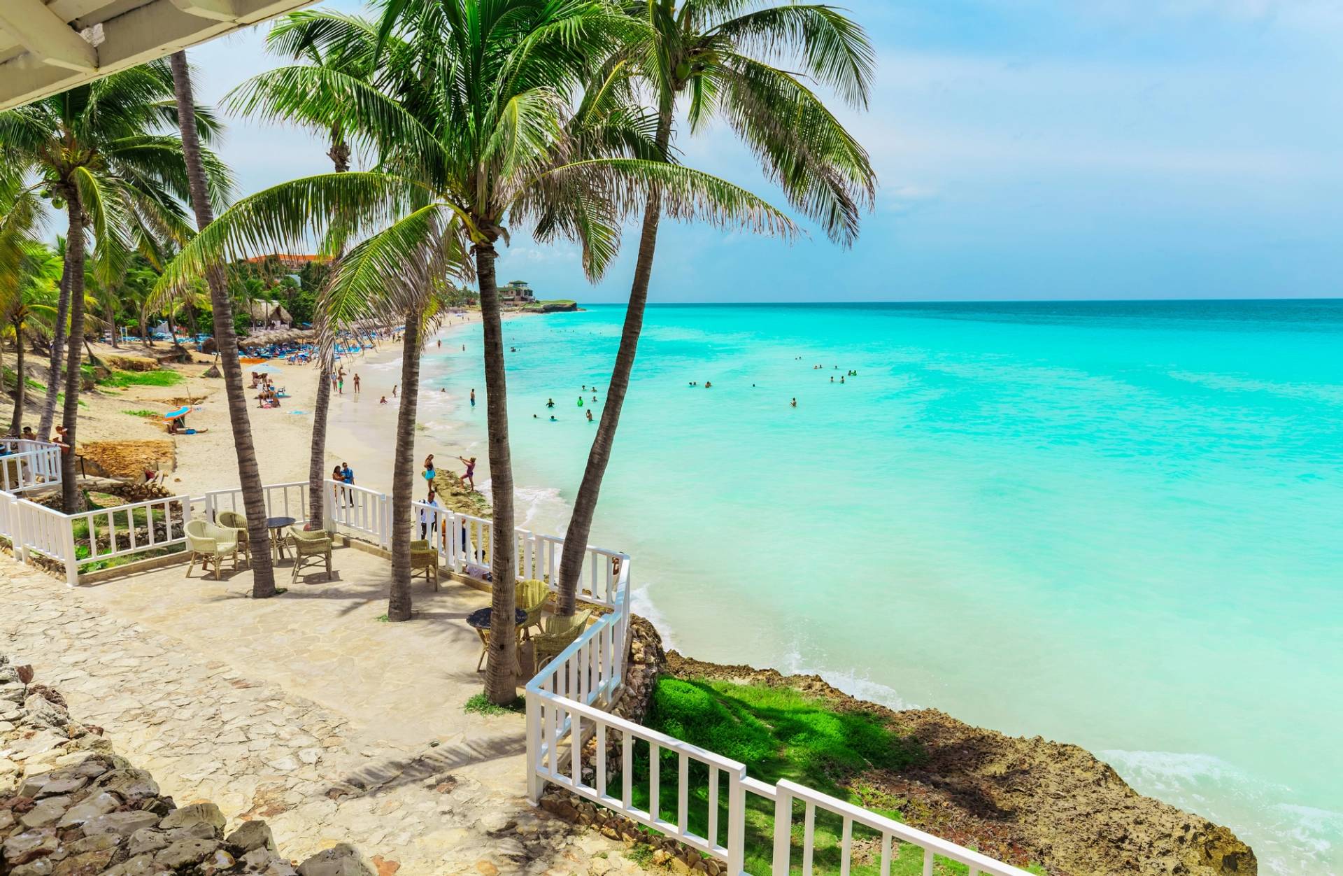 spiaggia caraibica di cayo santa maria
