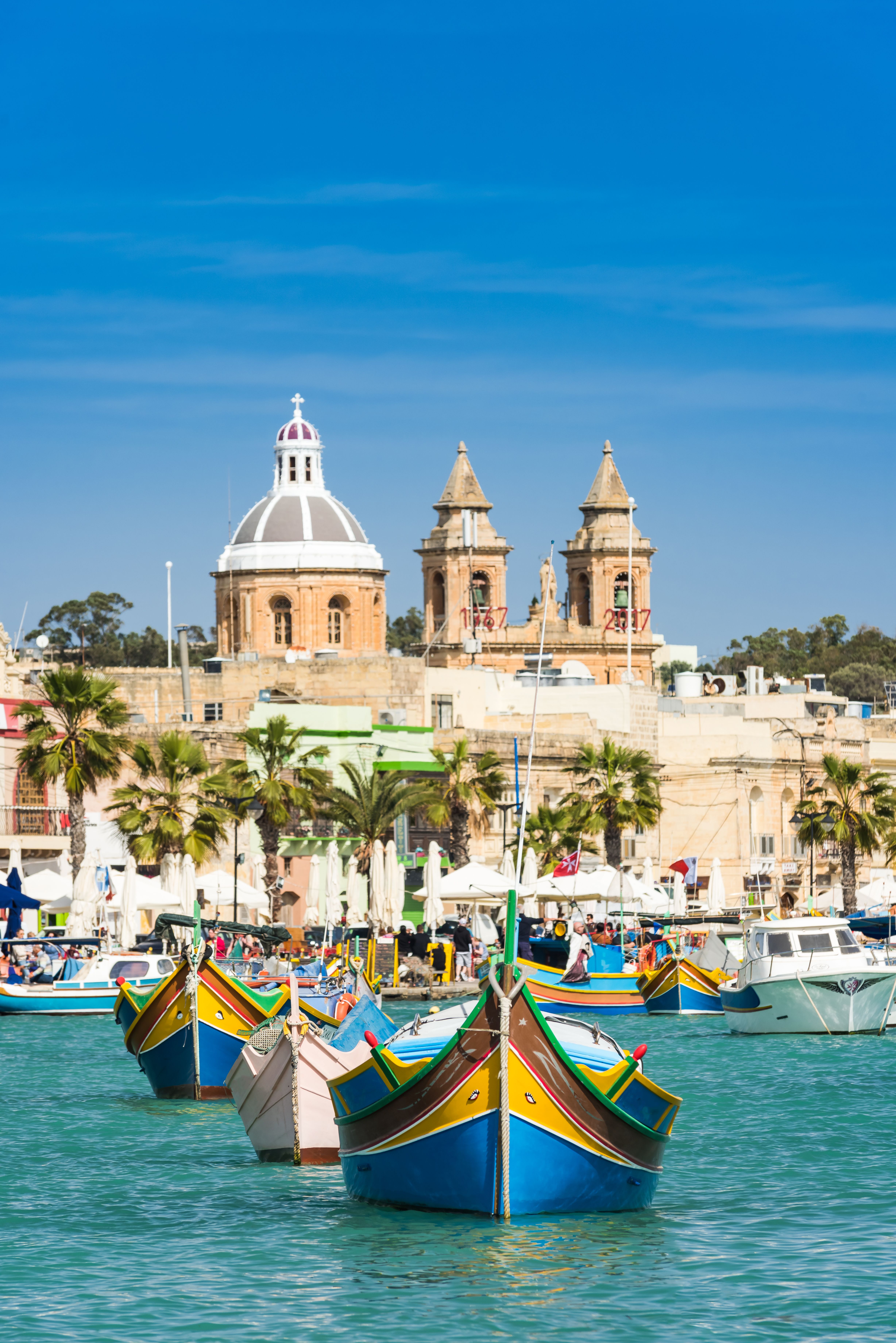 barche tipiche a marsaxlokk