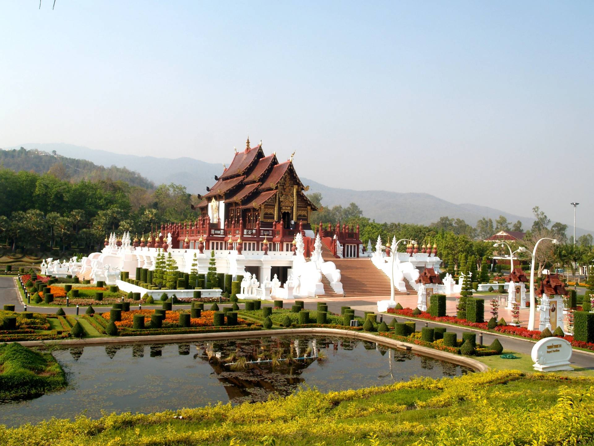 temple in nature