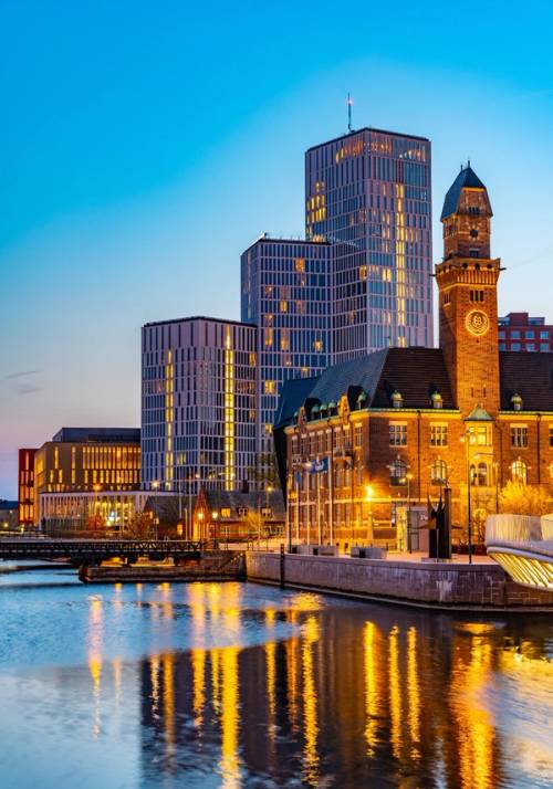 Malmo skyline