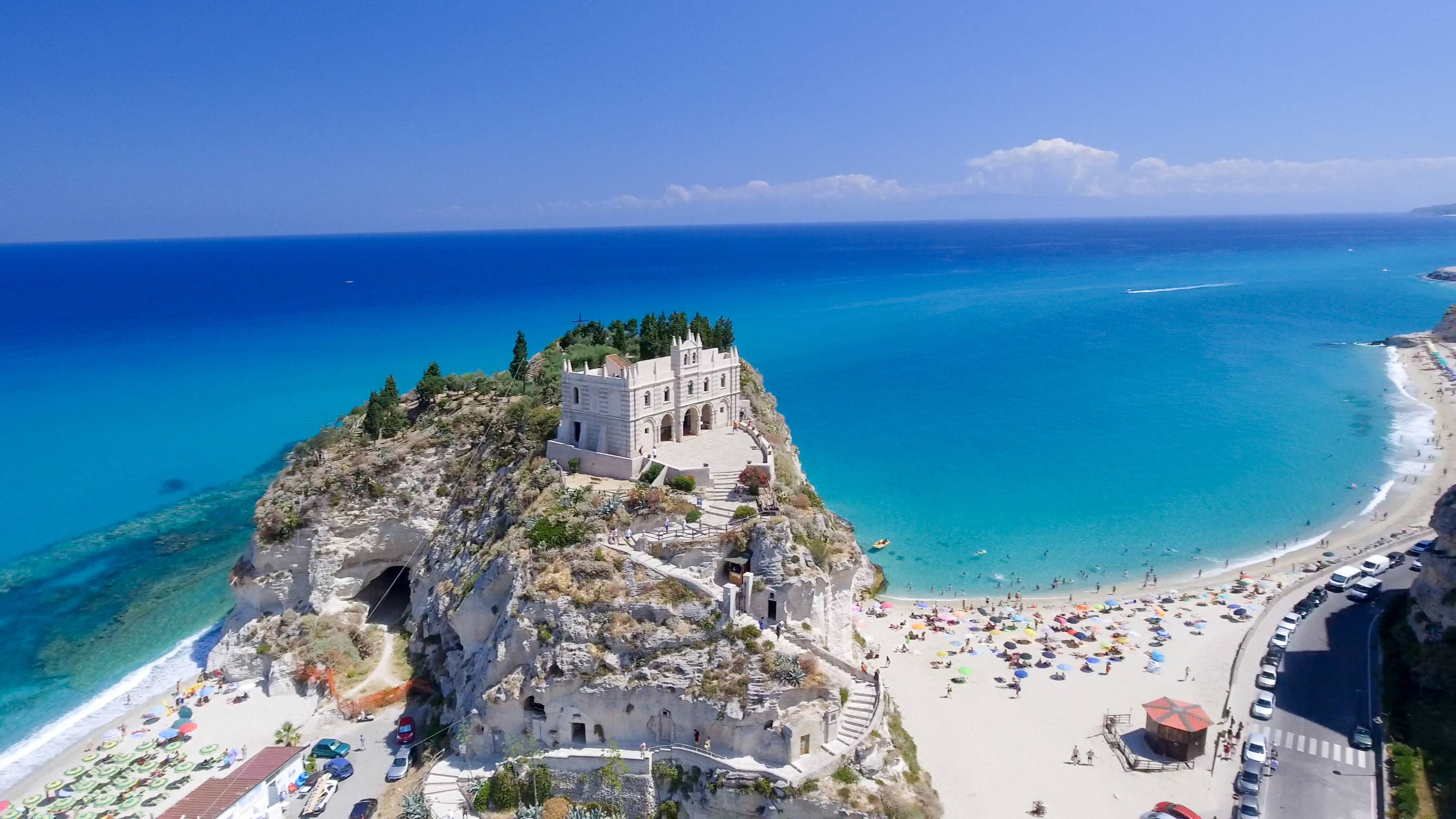 vista aerea su tropea