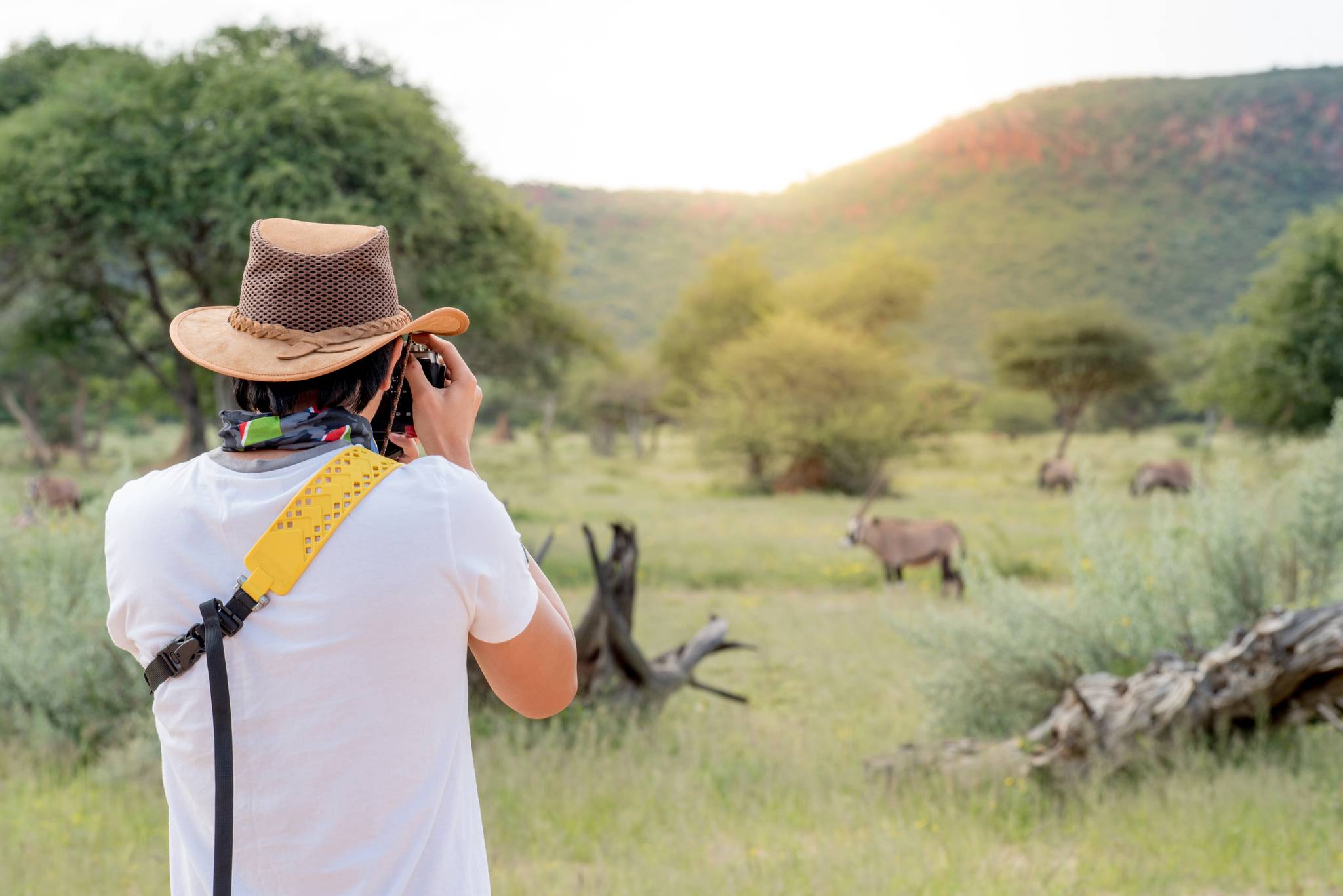 turista in namibia