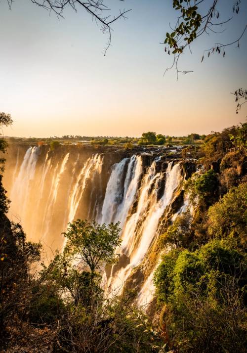 Victoria Falls panorama
