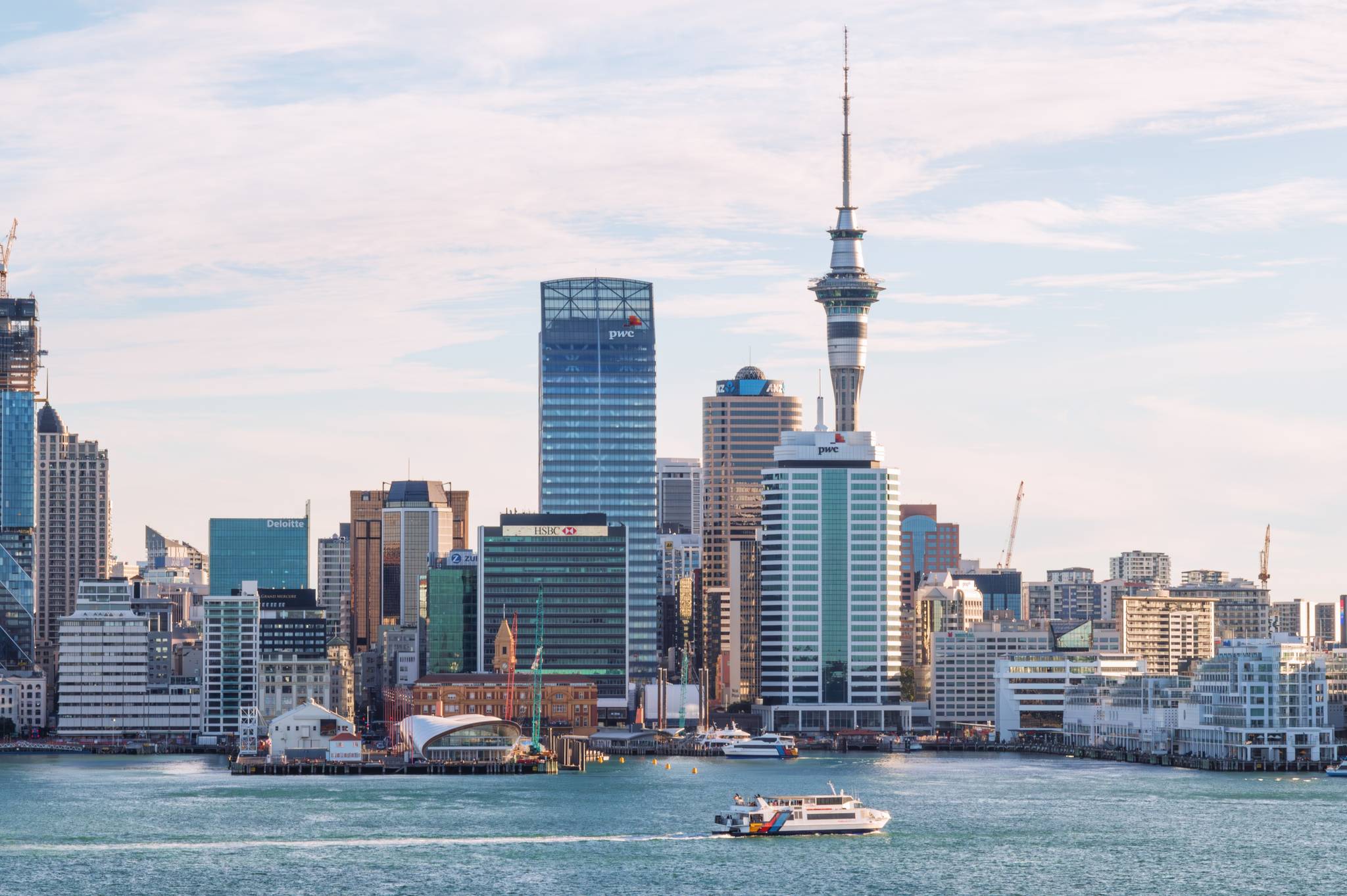 panorama di auckland