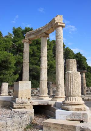 sito archeologico olympia grecia
