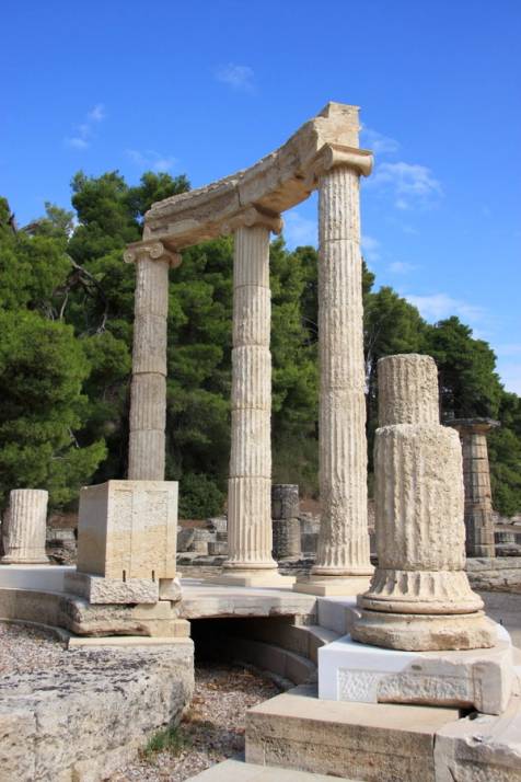 sito archeologico olympia grecia