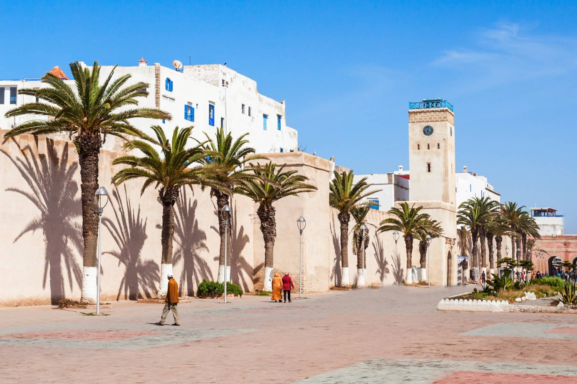 panorama of the city of Essaouira