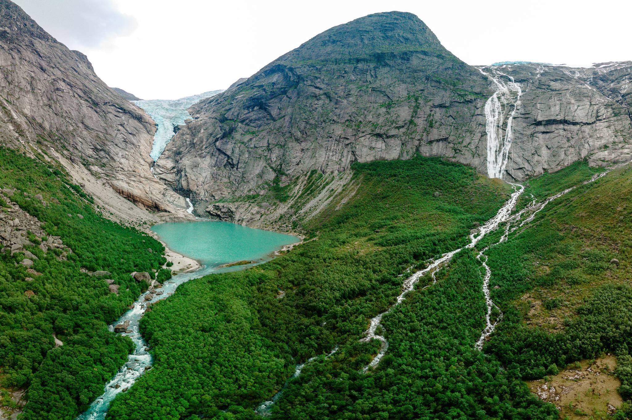 paesaggio a briksdalsbre